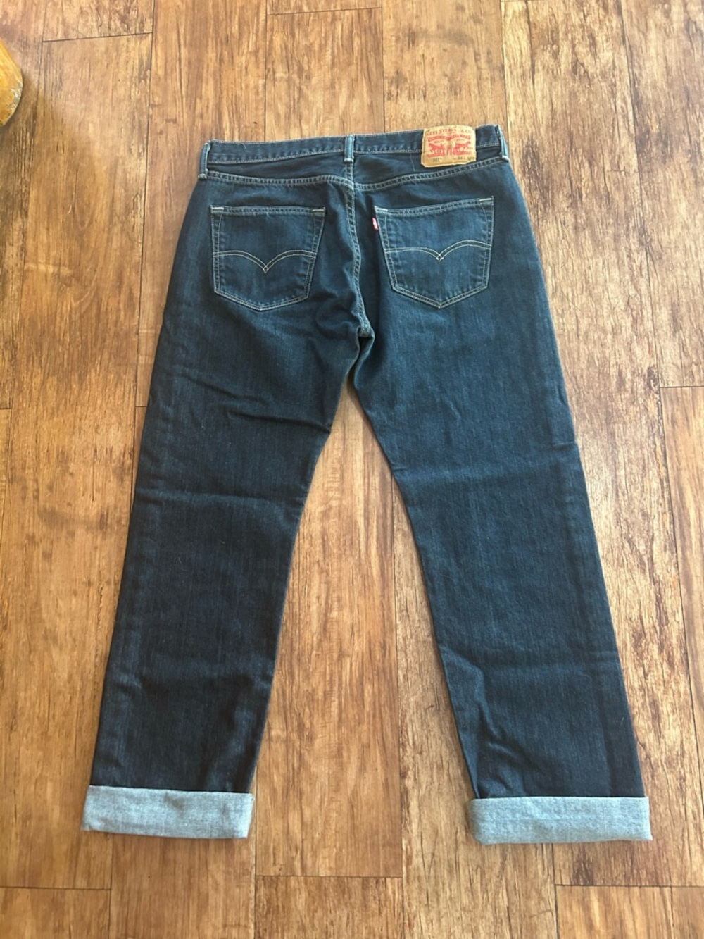 Levi's Indigo Men's Straight Jeans